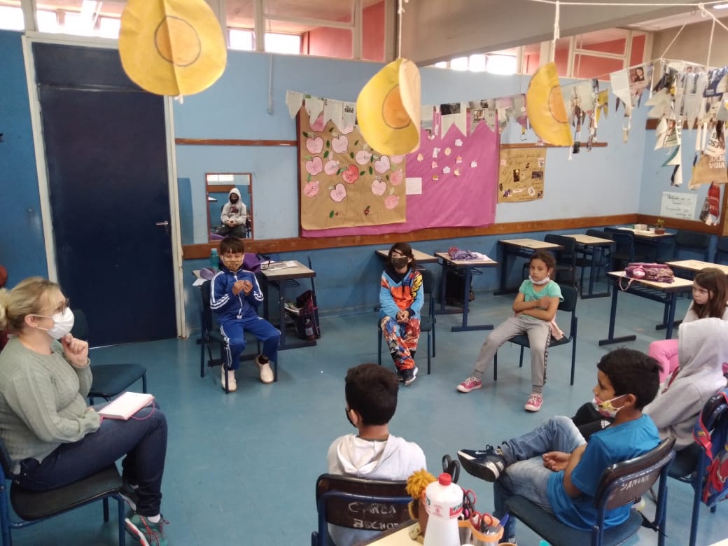 CREAS DESENVOLVE PROJETO "ESCOLA DE SER" NO CMEI CAMINHOS INOVADORES